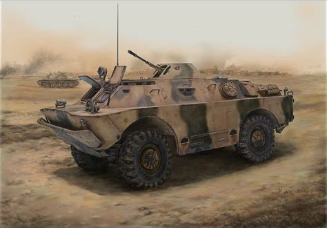 BRDM2装甲车|插画|商业插画|唐牛 - 原创作品 - 站酷 (ZCOOL)