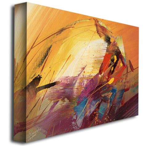 Trademark Art "A New Day" by Ricardo Tapia Painting Print on Wrapped ...