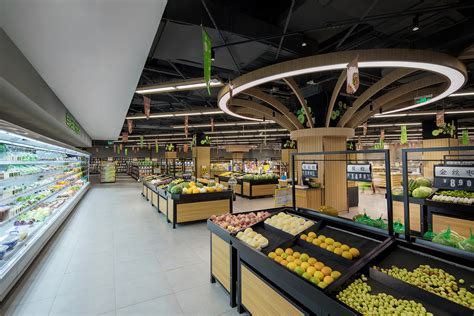 盒马鲜生-购物中心设计_农贸菜场设计_百货设计_超市设计_超市设计公司-墨浓设计