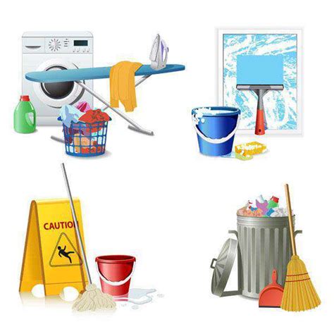 家政服务保洁员拿着清洁套装高清图片下载-正版图片501535758-摄图网