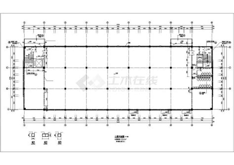 厂房设计_内江市某电气公司9740平米五层框架厂房全套建筑设计CAD图纸_工业建筑_土木在线