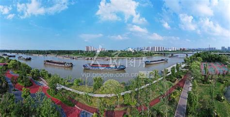 江苏宿豫：运河生态新画卷-人民图片网