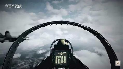 游戏《战地3》，驾驶战斗机视角，航母上起飞，迎接战斗