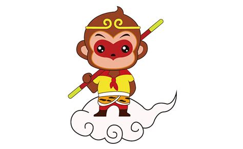 孙悟空Q版漫画图片