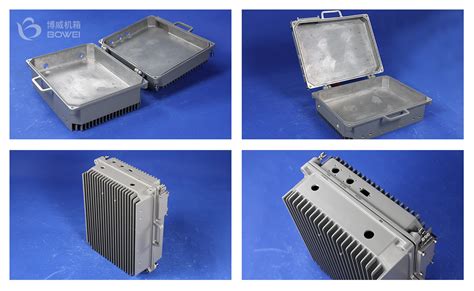 精密铝压铸通信机箱-大功率散热机箱 博威