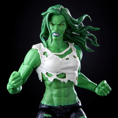 Marvel Legends 女绿巨人女浩克 6寸可动人偶模型漫威绿巨人手办-阿里巴巴