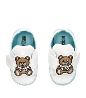 Moschino Kids blue Teddy Bear Sneakers | Harrods UK