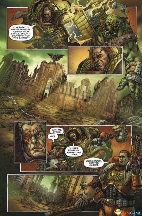 《战锤40K：战争黎明3》同期漫画书第一卷抢先看_3DM单机