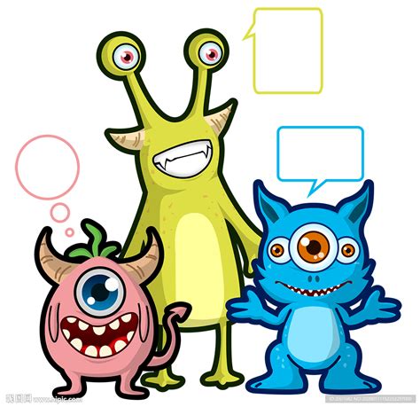 卡通外星人设计图__其他_动漫动画_设计图库_昵图网nipic.com
