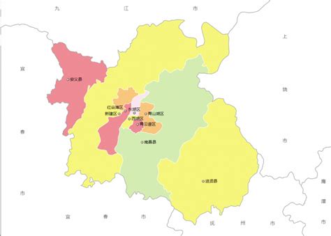 南昌市各地驻地、人口、面积、GDP、行政区划代码、区号、邮编（南昌市行政区划地图）_房家网