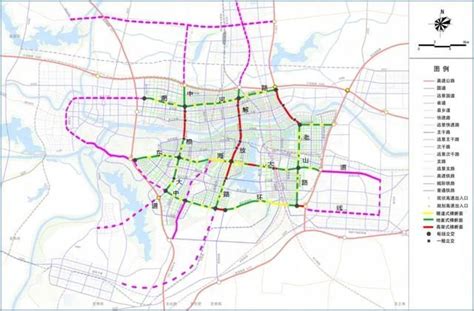 蚌埠“三横三纵二联”快速路网规划 将全线打通城市路网！-蚌埠楼盘网