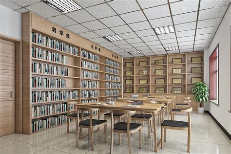 3d简约新中式阅览室图书馆模型,简约新中式阅览室图书馆3d模型下载_学哟网