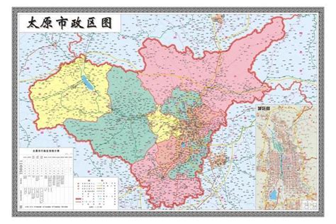 太原市城区划分图,太原六大城区地图,太原市最新区域划分图(第5页)_大山谷图库