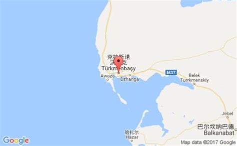 土库曼斯坦地图图片