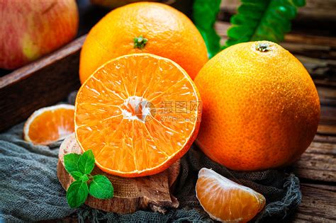 树上的橙子成熟高清图片下载-正版图片600200423-摄图网