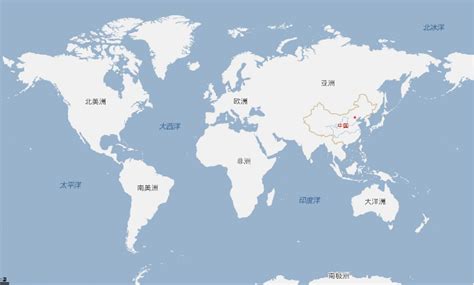 中国世界地图图片