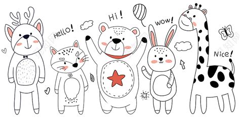 卡通简笔画图片