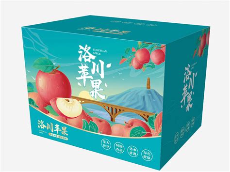 洛川苹果包装设计_权雄武-站酷ZCOOL