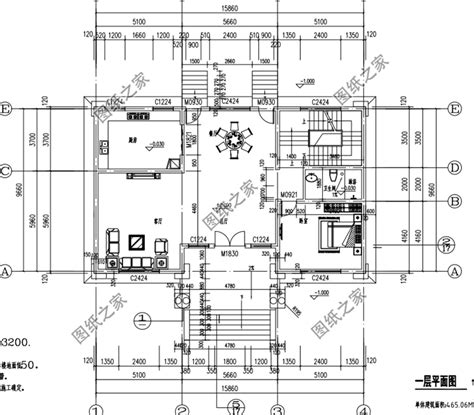 二层带地下室别墅建筑施工图（含设计说明）_图纸设计说明_土木在线