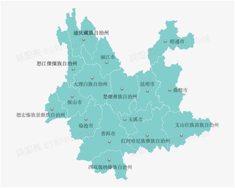 云南省地图路线介绍 云南景点大全 推荐-云南旅游最佳路线。