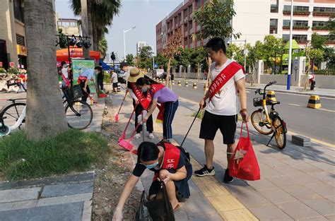 甘肃省气象局|定西：志愿服务队开展清扫活动