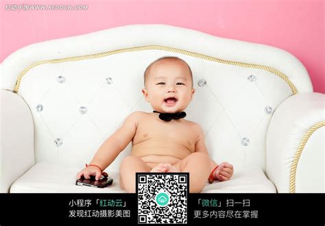 光着身子的宝宝写真摄影图片免费下载_红动中国