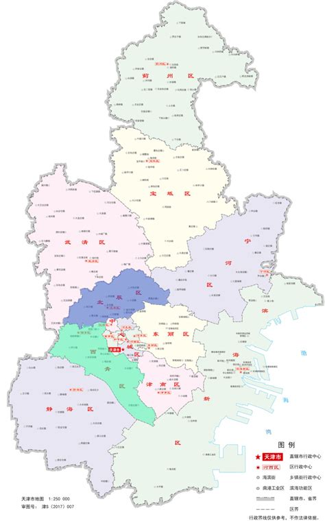 西青区地图图片