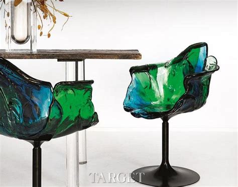 2015米兰家具展：水晶蓝绿色搭配而成的Ella椅 - TARGET致品网