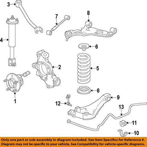 Purchase CADILLAC GM OEM 15267619 Control Arm/Suspension Control Arm in ...