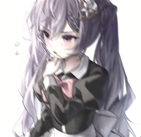 模糊温柔动漫女生头像