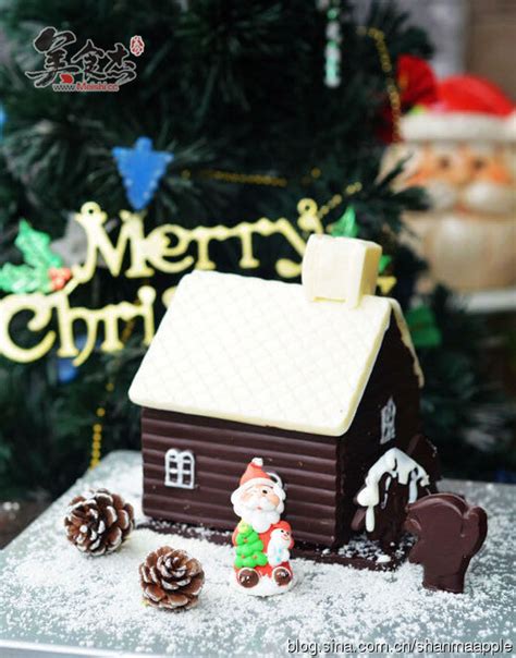 圣诞巧克力屋的做法_圣诞巧克力屋怎么做_杉妈苹果_美食杰