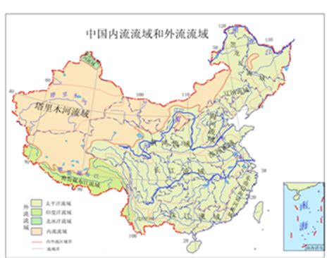 中国江河流域地图 中国江河分布图高清版大图 - 水密码123 - 第 2 页