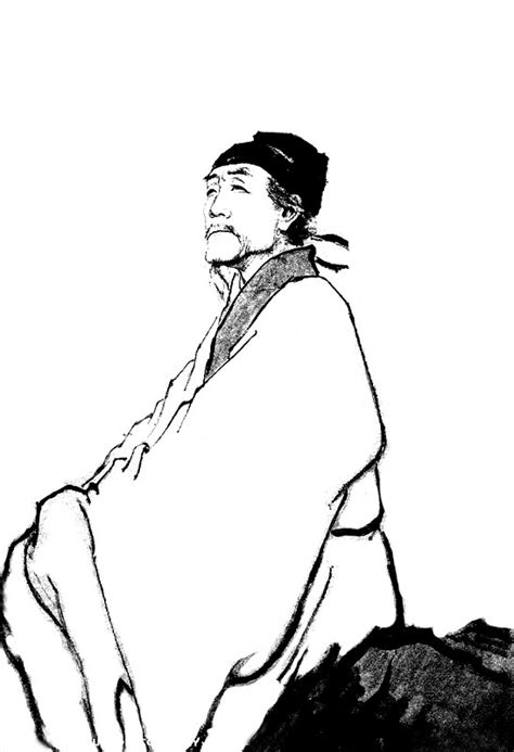 杜甫简笔画图片