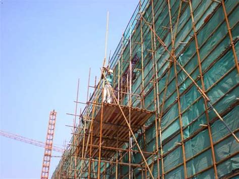 渝中区外墙双排钢管脚手架施工架设-重庆豪艺顺建筑设备租赁有限公司