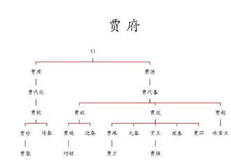 贾府人物关系图图片