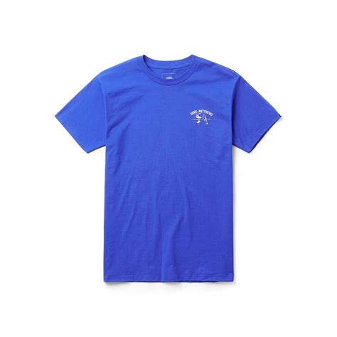 VN0A3WAQRYB1丨男款蓝色短袖T恤丨男装 丨vans/范斯