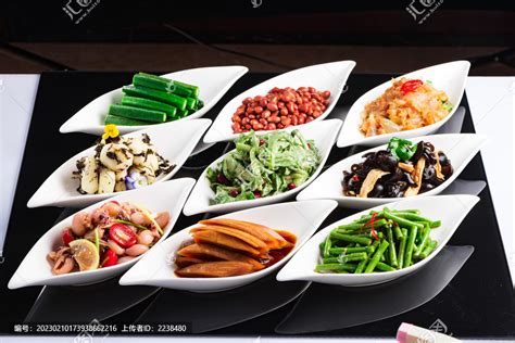 凉菜拼盘,中国菜系,食品餐饮,摄影素材,汇图网www.huitu.com