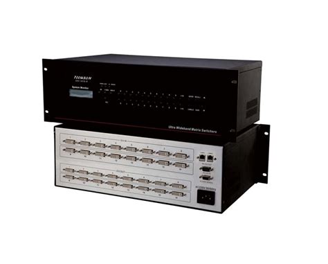 DVI视频矩阵DVI-1604/08/16-R - 广州利逊电子有限公司