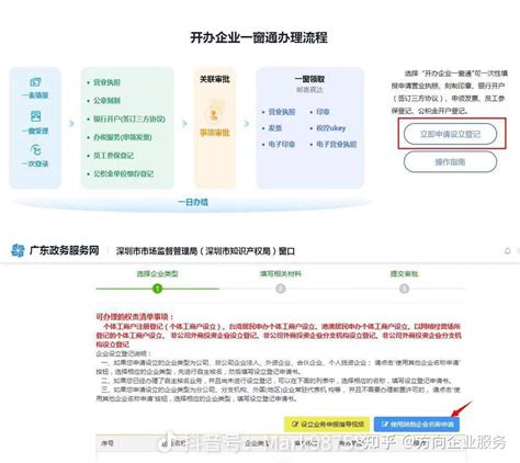 分享深圳注册公司网上办理全流程 - 知乎