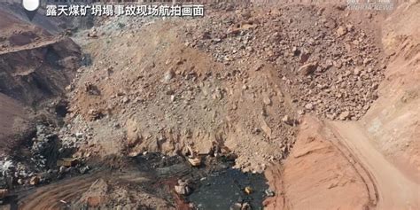 内蒙古阿拉善盟露天煤矿坍塌事故救援直击_手机新浪网