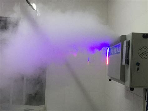 高压喷雾加湿降温降尘设备系统