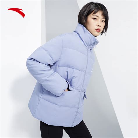 【双11预售】安踏短款羽绒服女2021冬季新款鸭绒运动外套保暖时尚