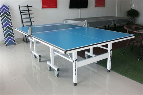 厂家直销 折叠式乒乓球台 室内乒乓球桌国准球台E-205乒乓球台 ...