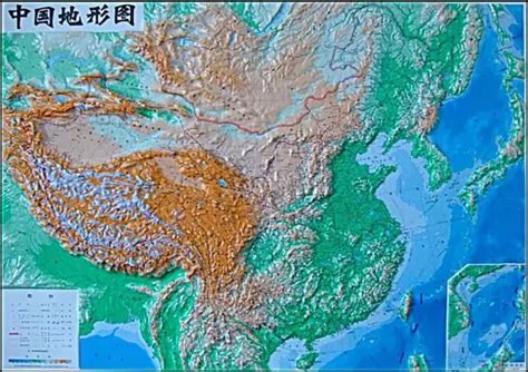 八张高清中国地形图(7) - 中国地图全图 - 地理教师网