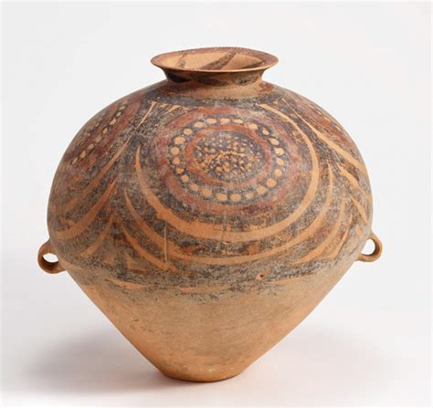 新石器时期 马家窑文化彩陶罐 日本九州国立博物馆藏-古玩图集网