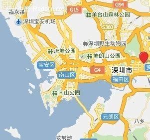 深圳十个区的地图全新发布（房天下原创）-深圳房天下