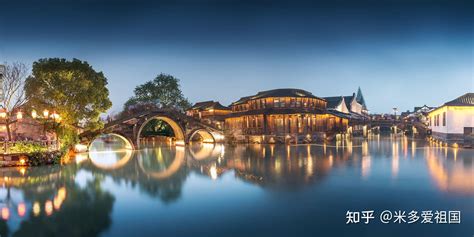 浙江湖州南浔古镇的夜色美景高清图片下载-正版图片500432722-摄图网
