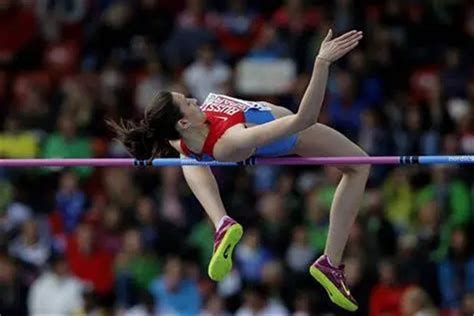 女子跳高世界纪录：2.09m（保加利亚选手创下）_小狼观天下