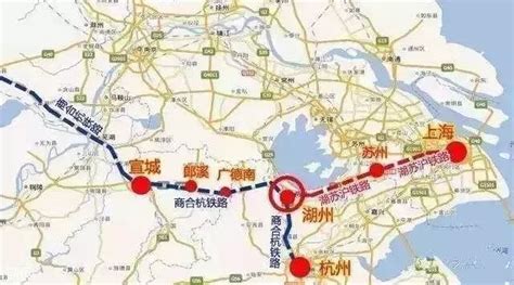 这个高铁建成通车后，泾县到上海只需一小时_苏湖