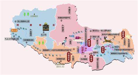 拉萨地图全图图片
